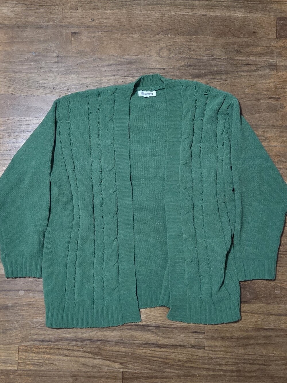 Cocovive Kelly Green Open Cardigan